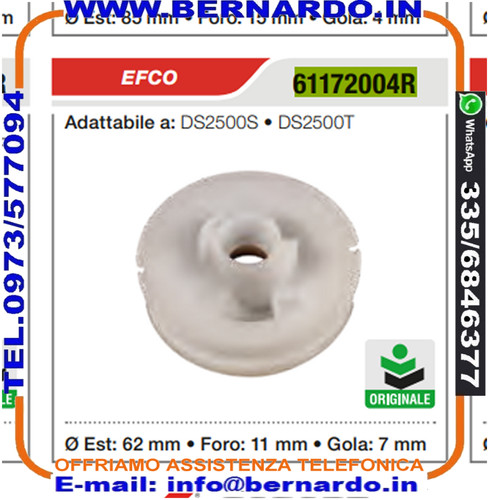 Puleggia avviamento efco - puleggia,